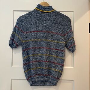 Vintage Sears short sleeve turtleneck sweater